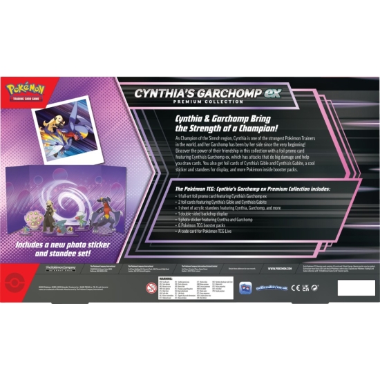 Pokémon TCG: Cynthia’s Garchomp ex - Premium Collection